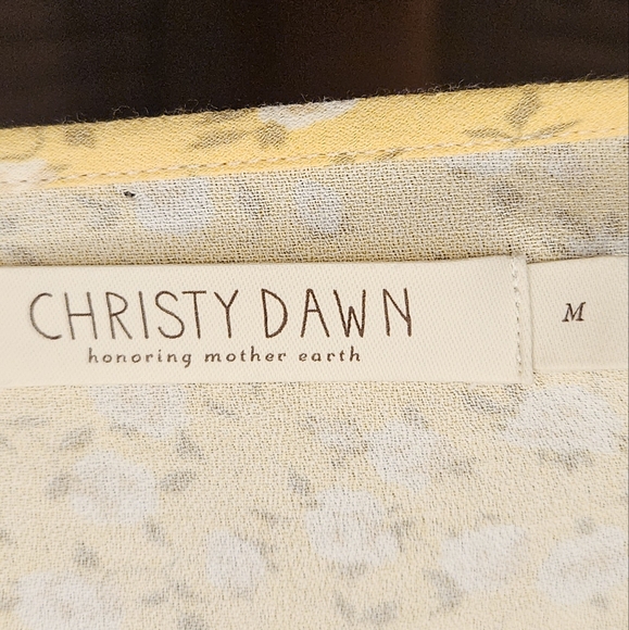 Christy Dawn Yellow Floral Maxi Dress - Picture 5 of 5